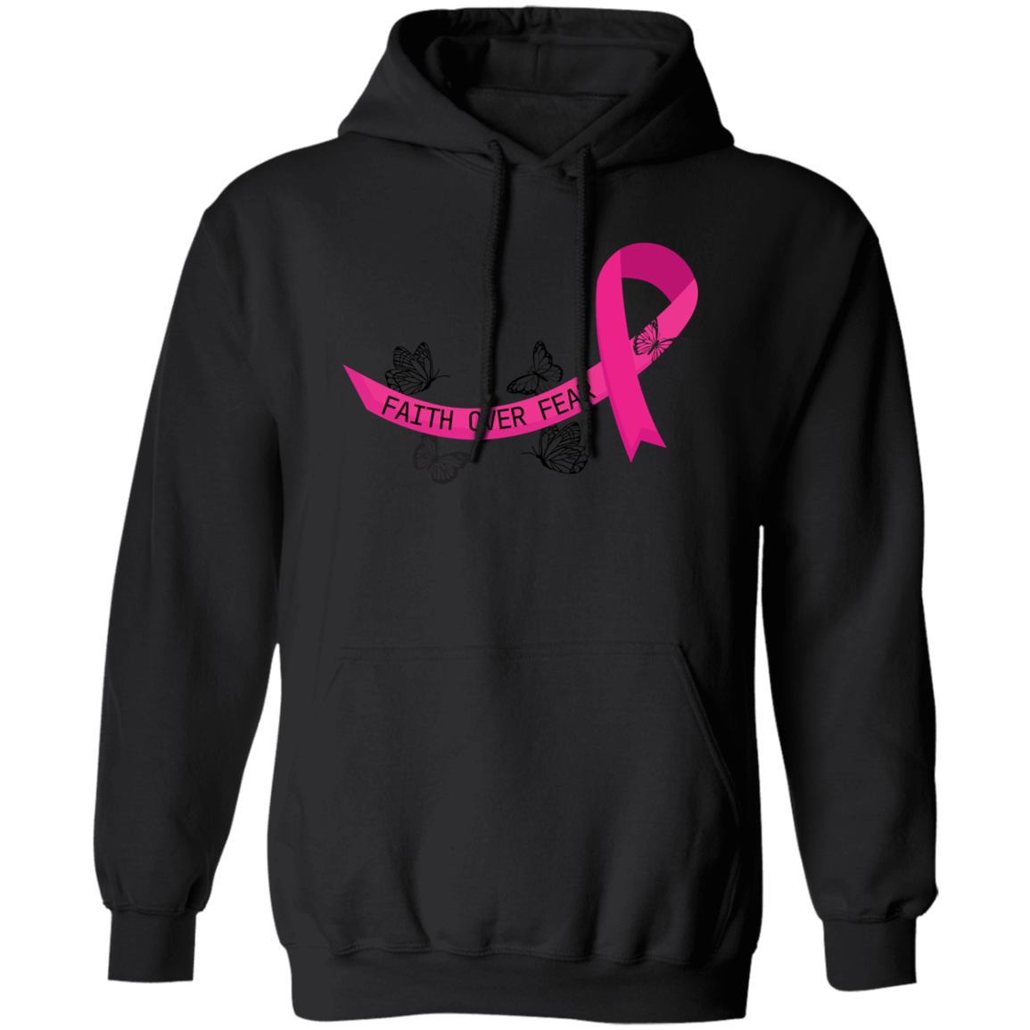 Breast Cancer Pullover Hoodie