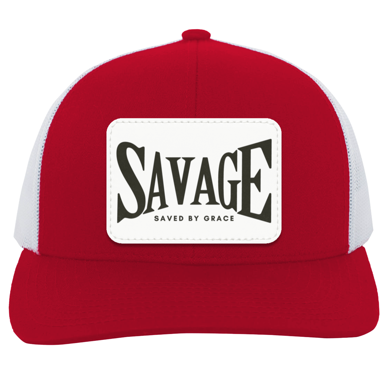 Savage Trucker Snap Back - Black Writing