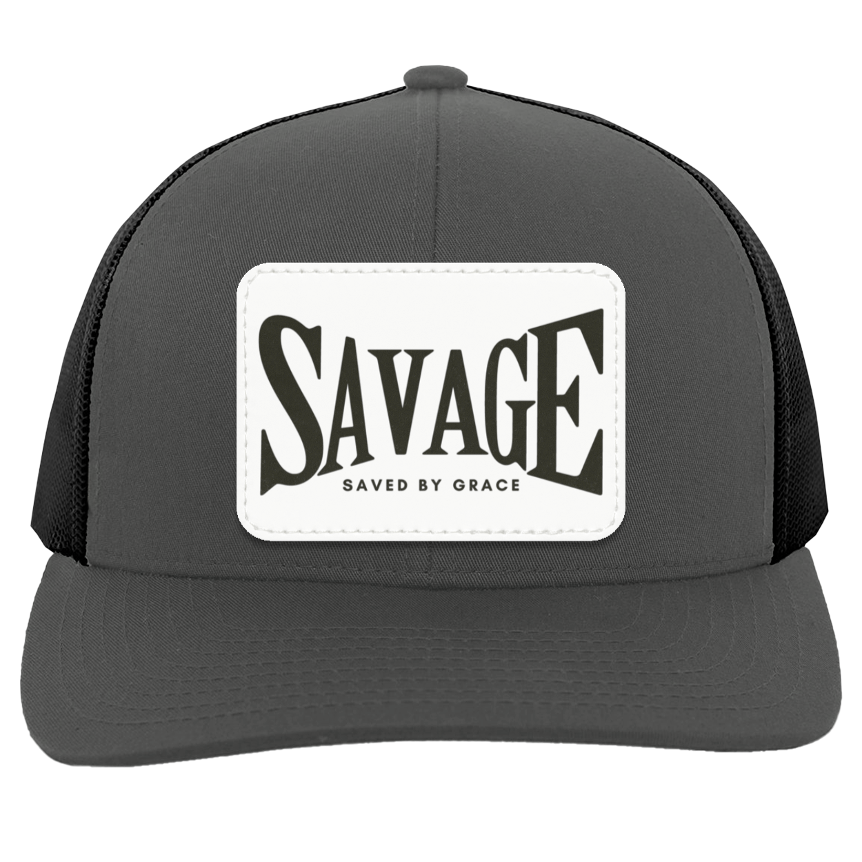 Savage Trucker Snap Back - Black Writing