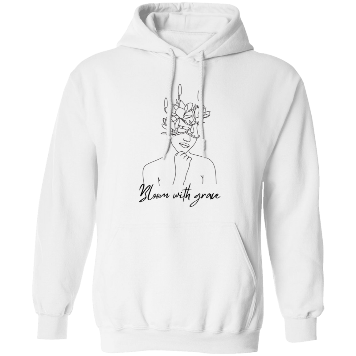 Bloom With Grace Pullover Hoodie