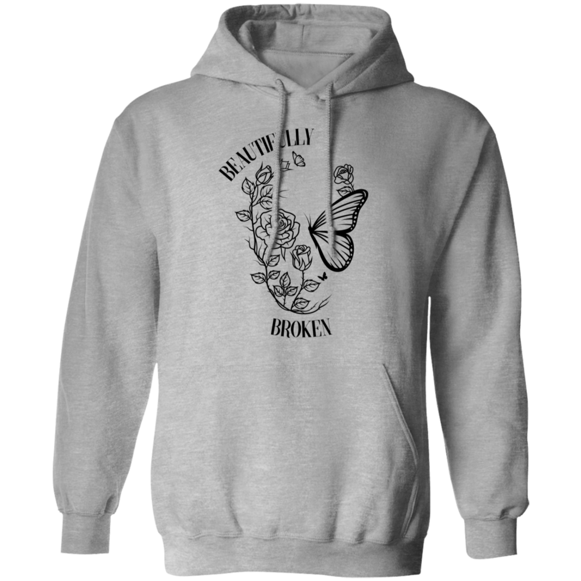 Beautifully Broken Pullover Hoodie