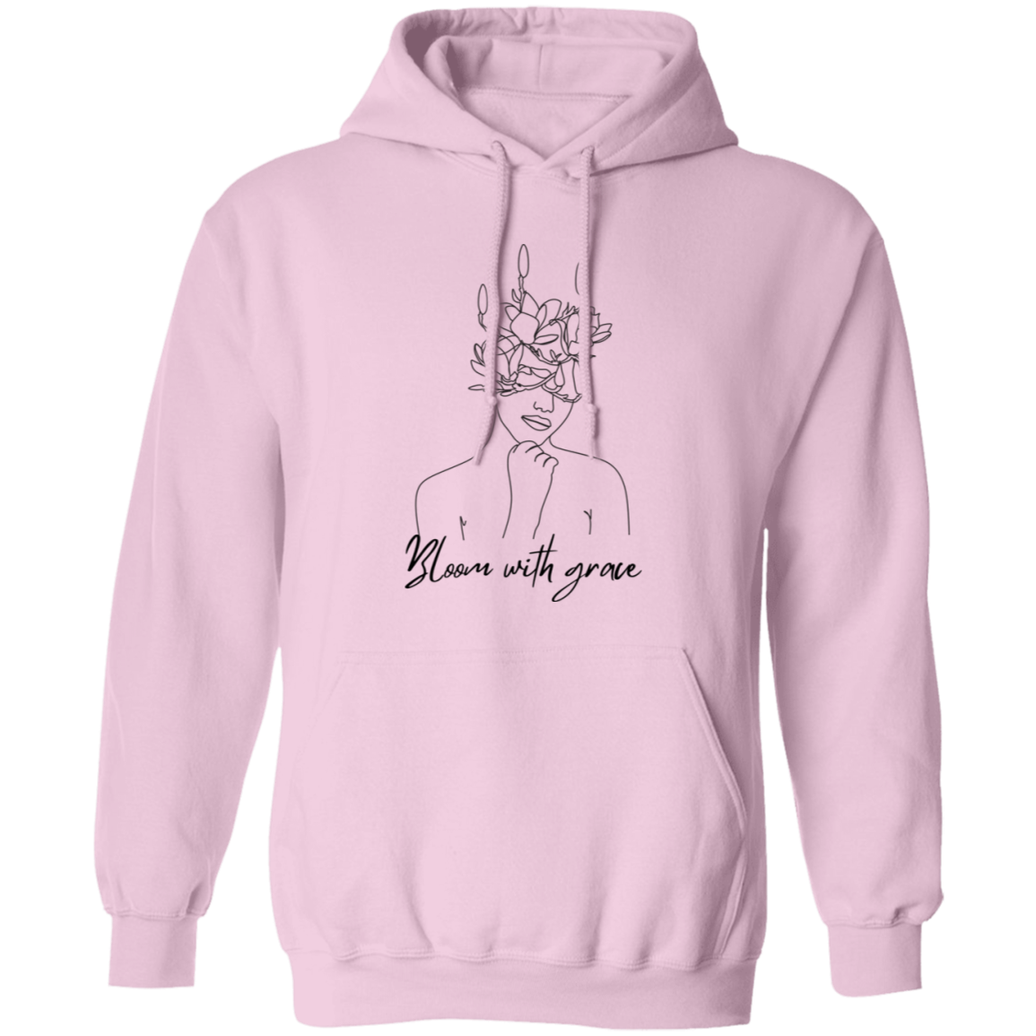 Bloom With Grace Pullover Hoodie