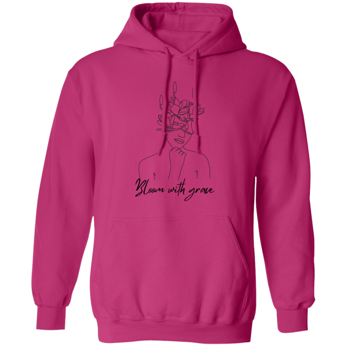 Bloom With Grace Pullover Hoodie