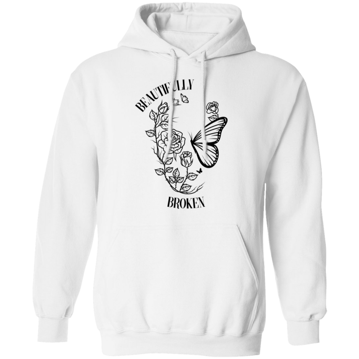 Beautifully Broken Pullover Hoodie