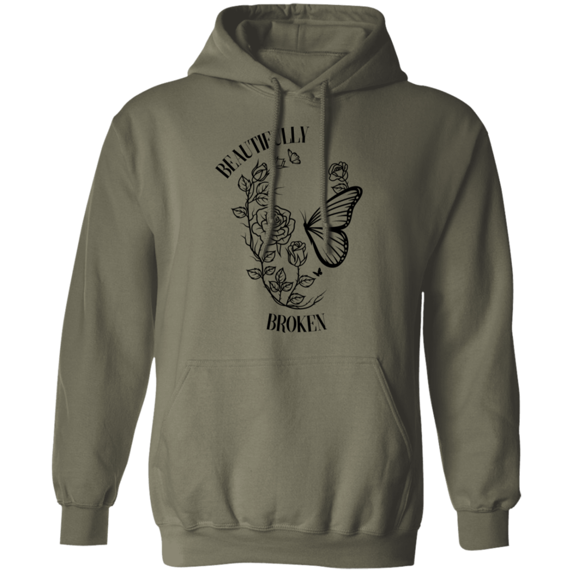 Beautifully Broken Pullover Hoodie