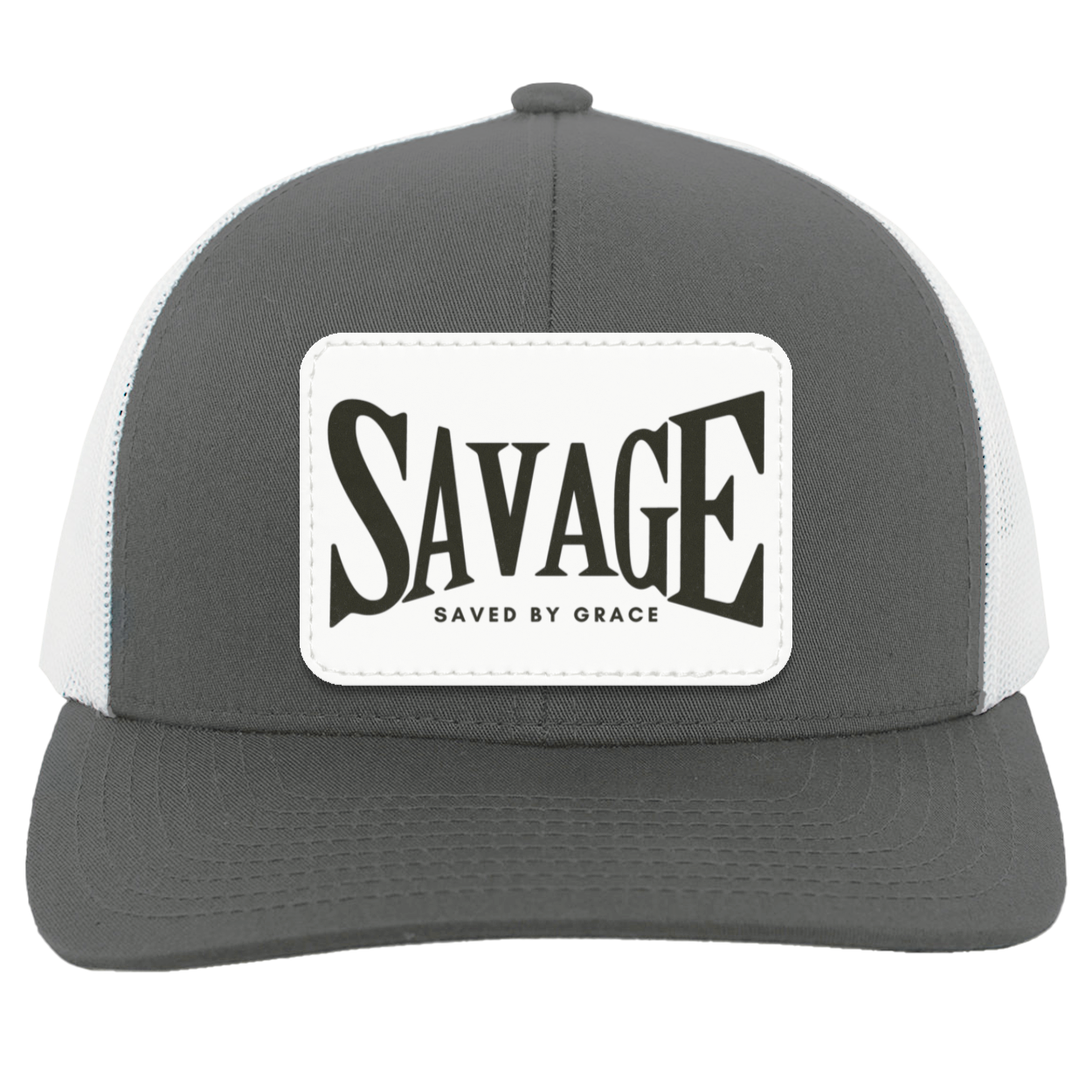 Savage Trucker Snap Back - Black Writing