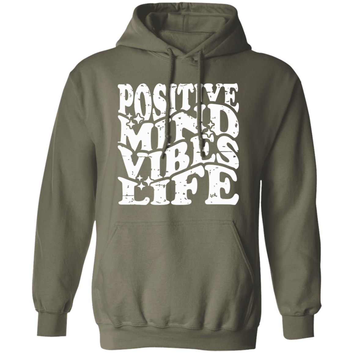 Positive Mind Pullover Hoodie