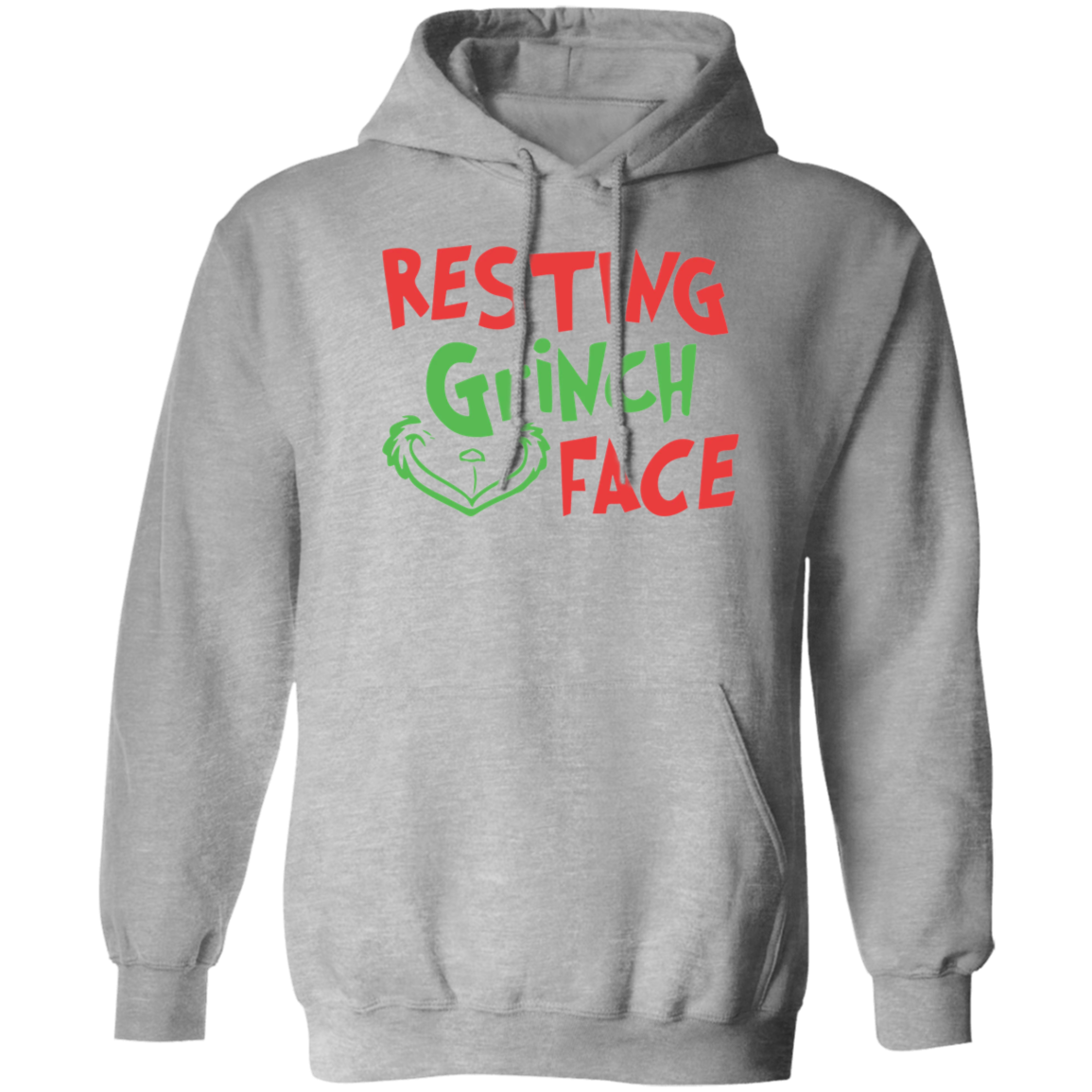 Resting Grinch Face Hoodie