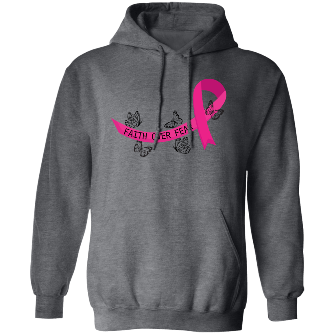 Breast Cancer Pullover Hoodie