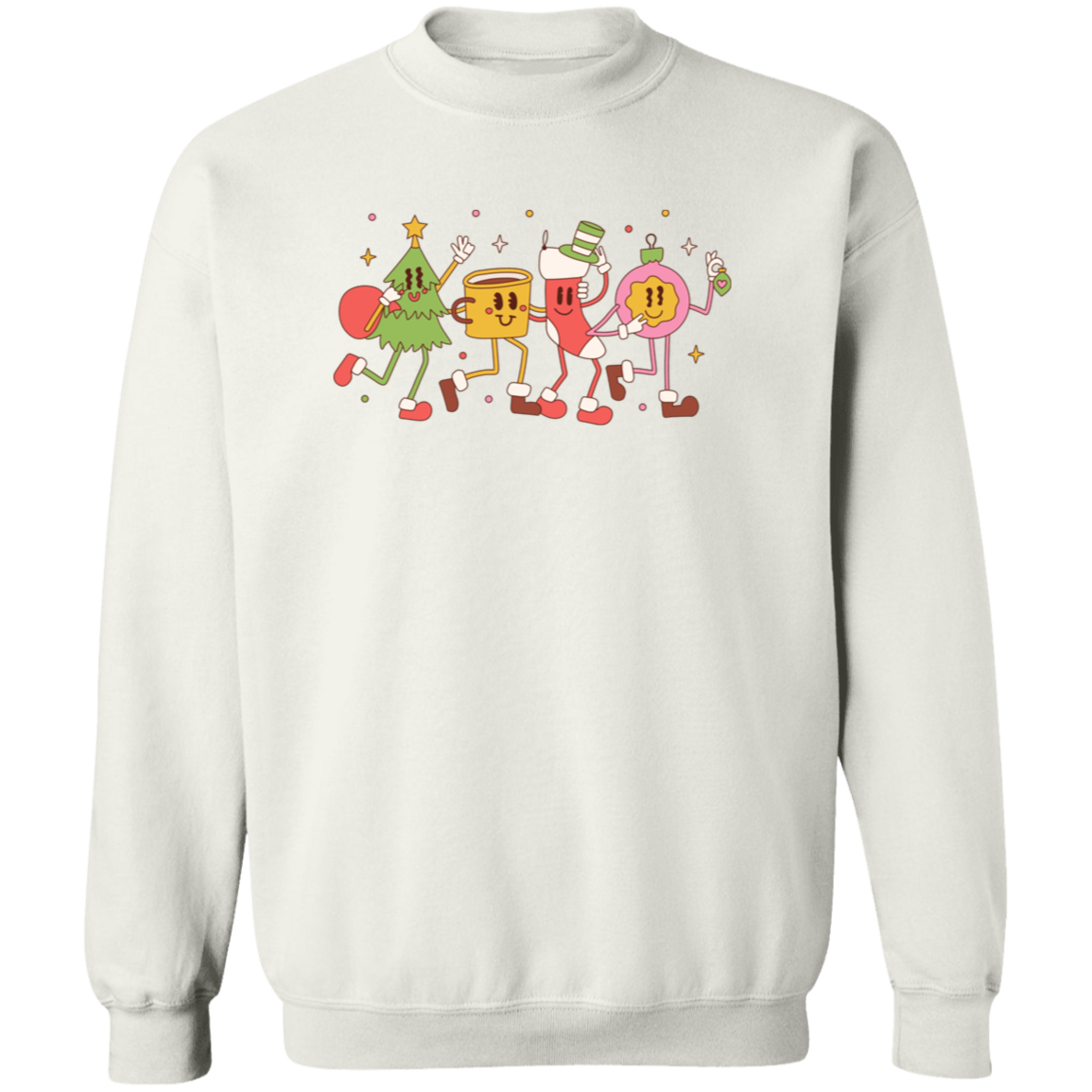 Merry& Bright G180 Crewneck Pullover Sweatshirt