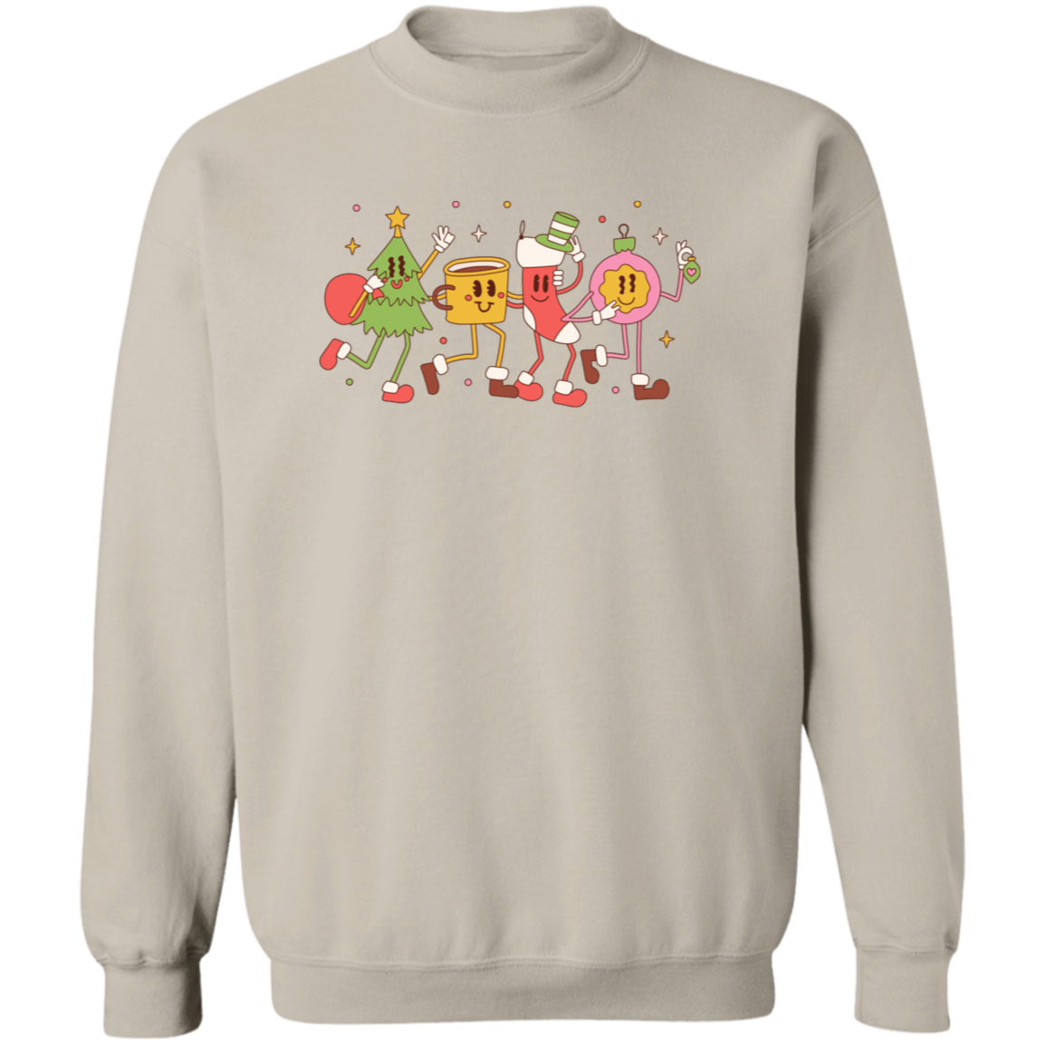 Merry& Bright G180 Crewneck Pullover Sweatshirt