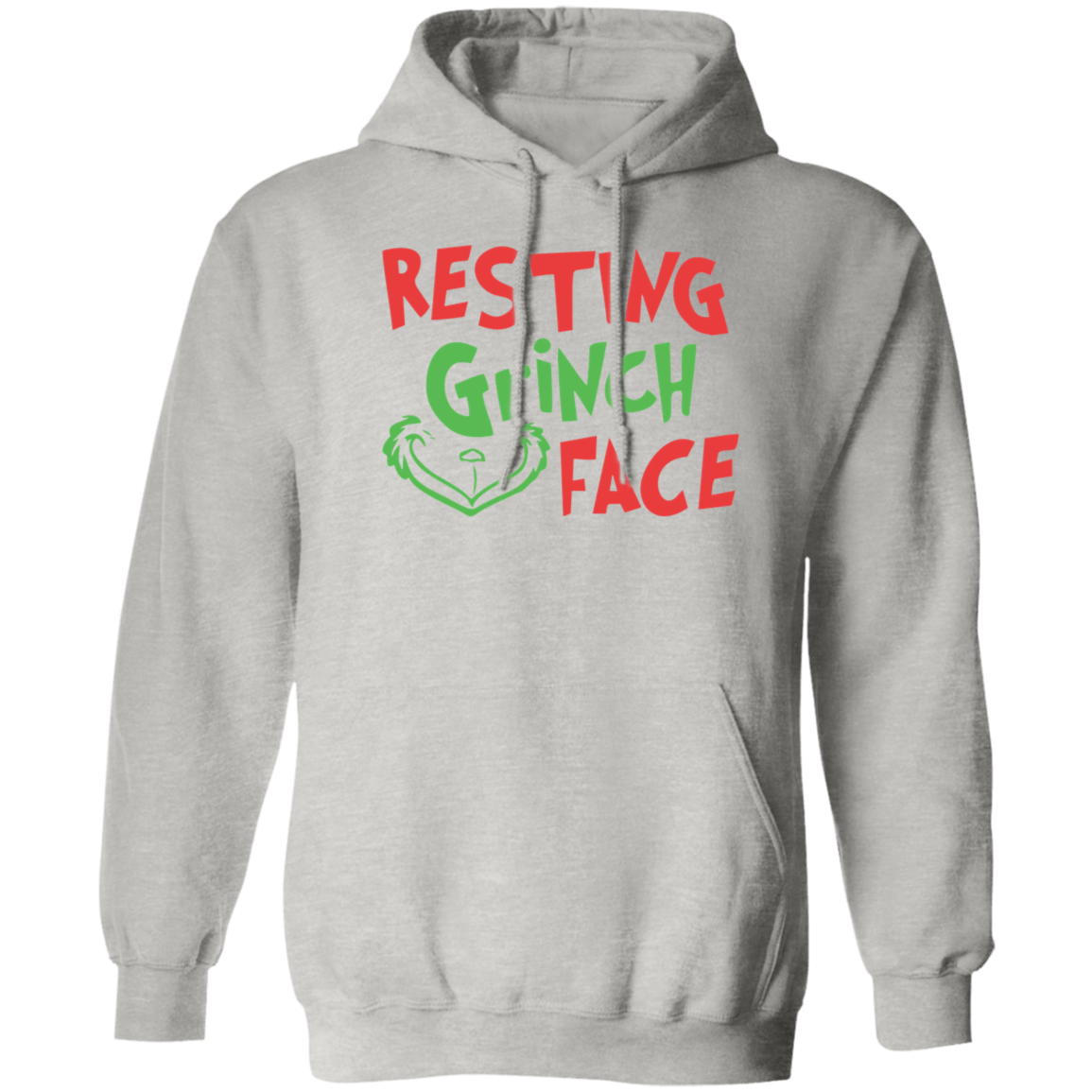 Resting Grinch Face Hoodie