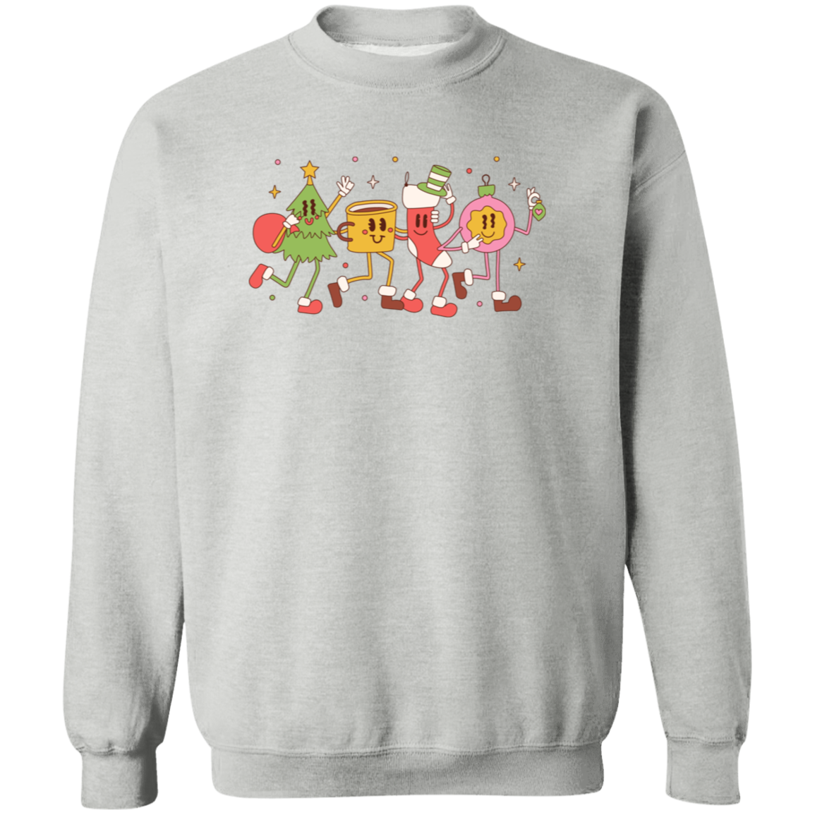 Merry& Bright G180 Crewneck Pullover Sweatshirt