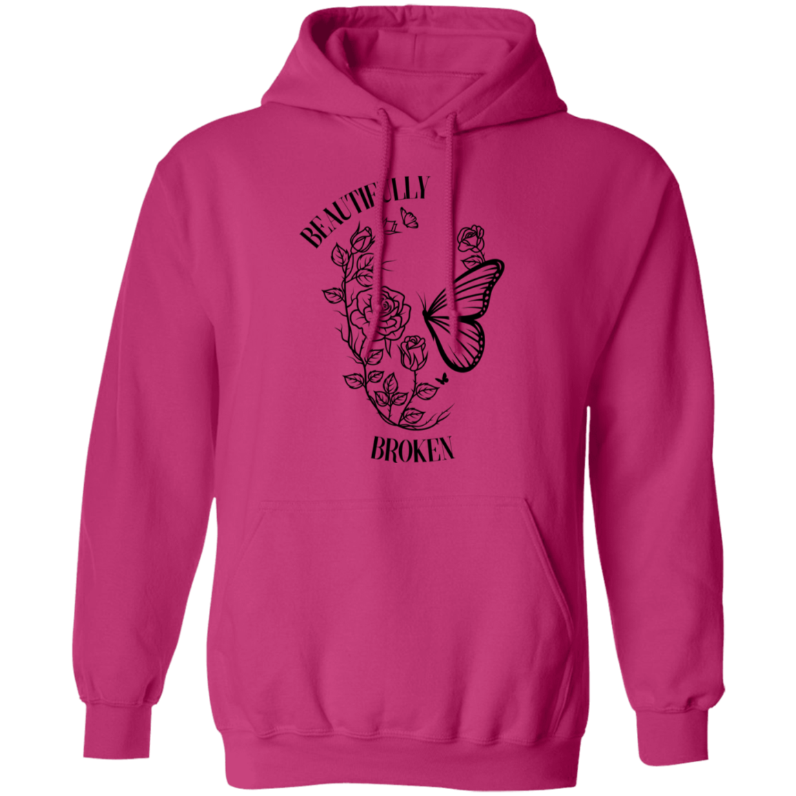 Beautifully Broken Pullover Hoodie