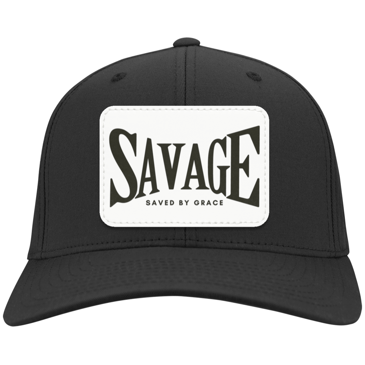 Savage Twill Cap - Black Writing