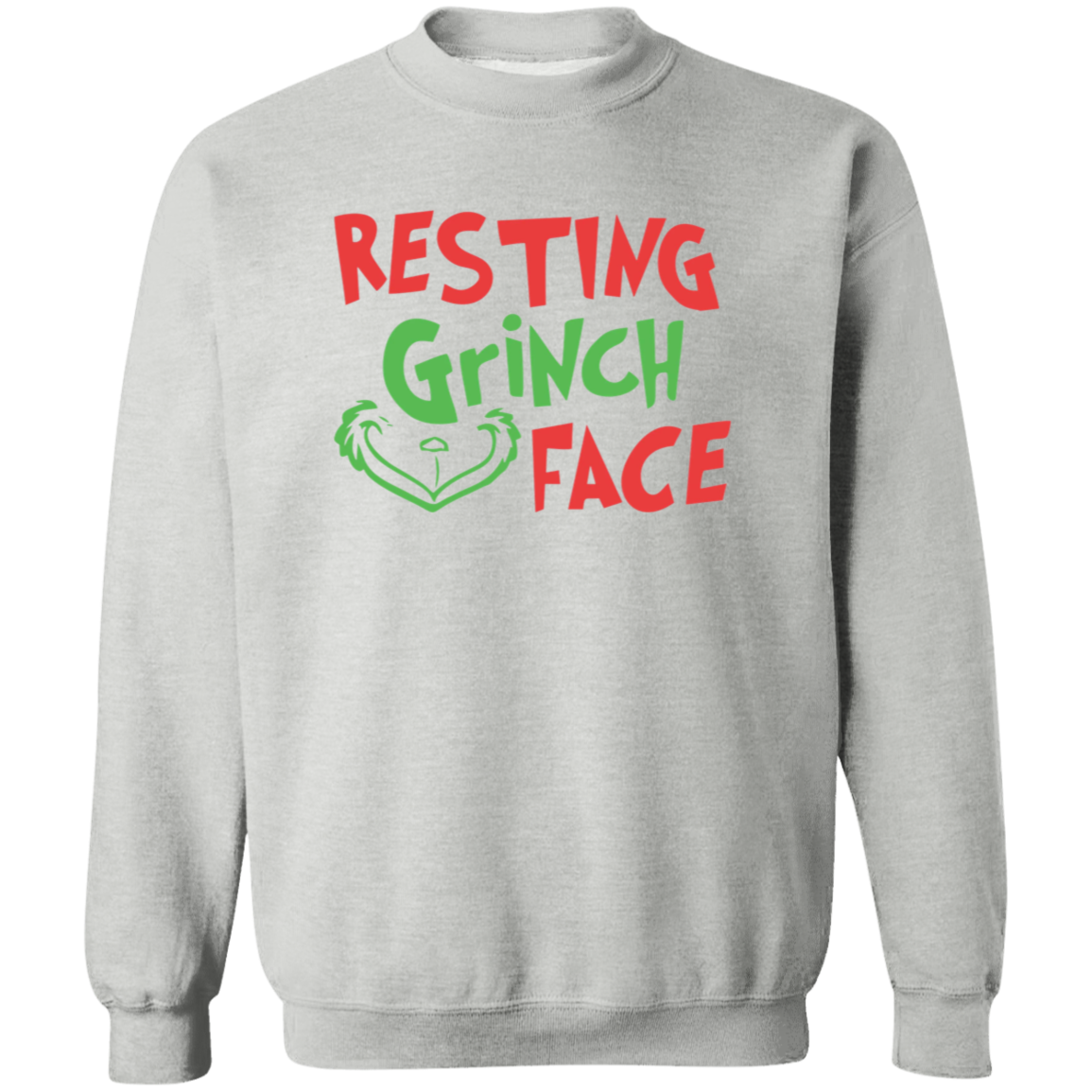 Resting Grinch Face Sweatshirt