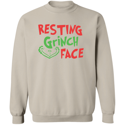 Resting Grinch Face Sweatshirt