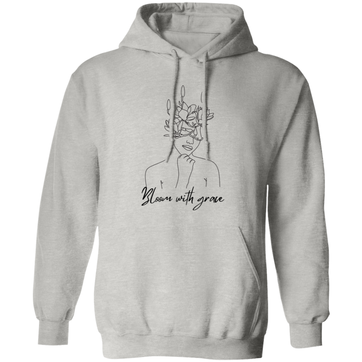 Bloom With Grace Pullover Hoodie