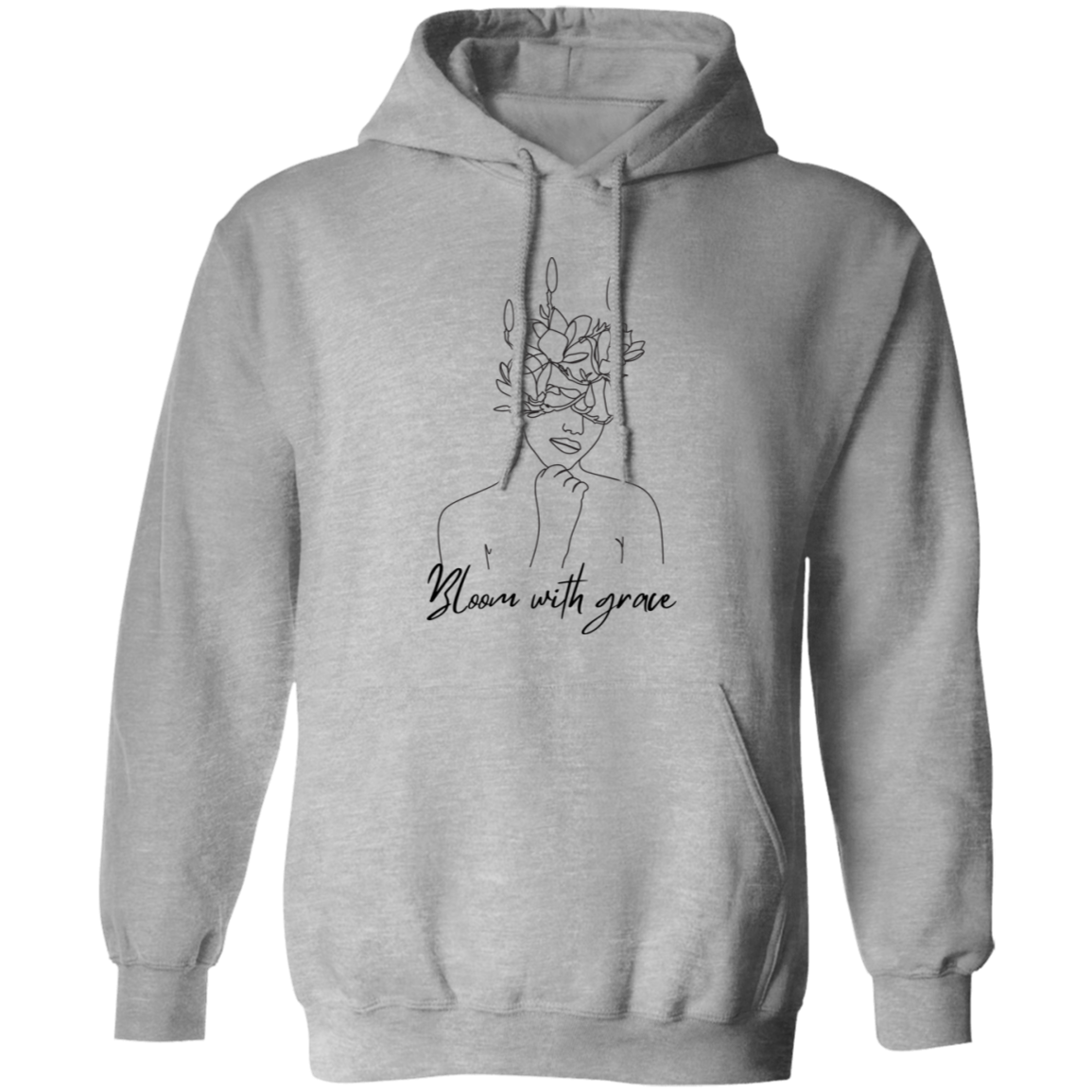 Bloom With Grace Pullover Hoodie