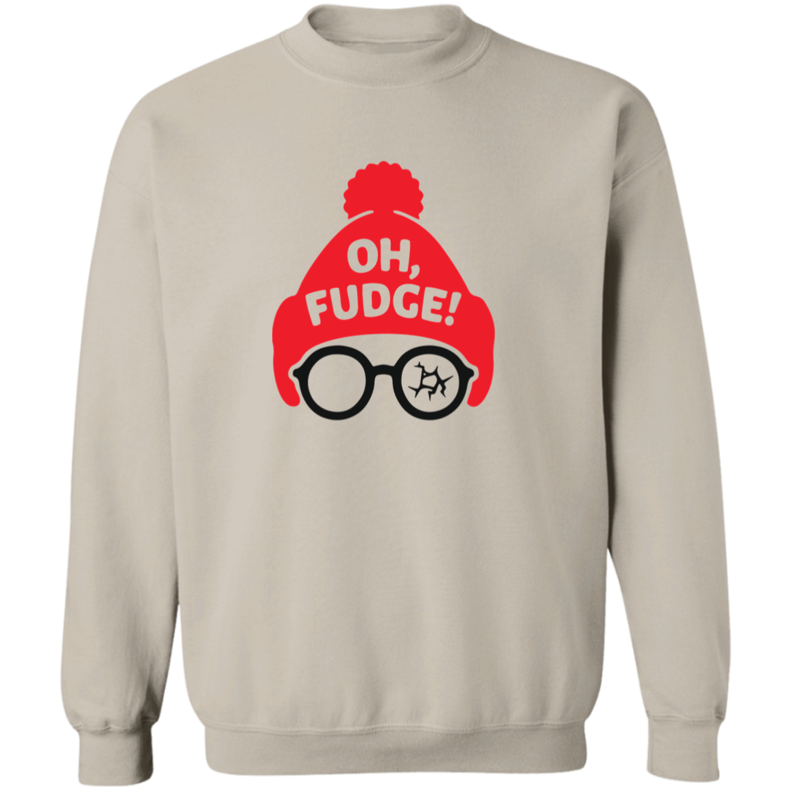 oh-fudge G180 Crewneck Pullover Sweatshirt