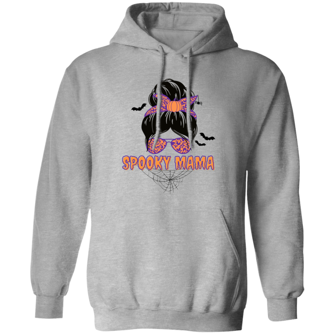 Halloween Spooky Mama Pullover Hoodie