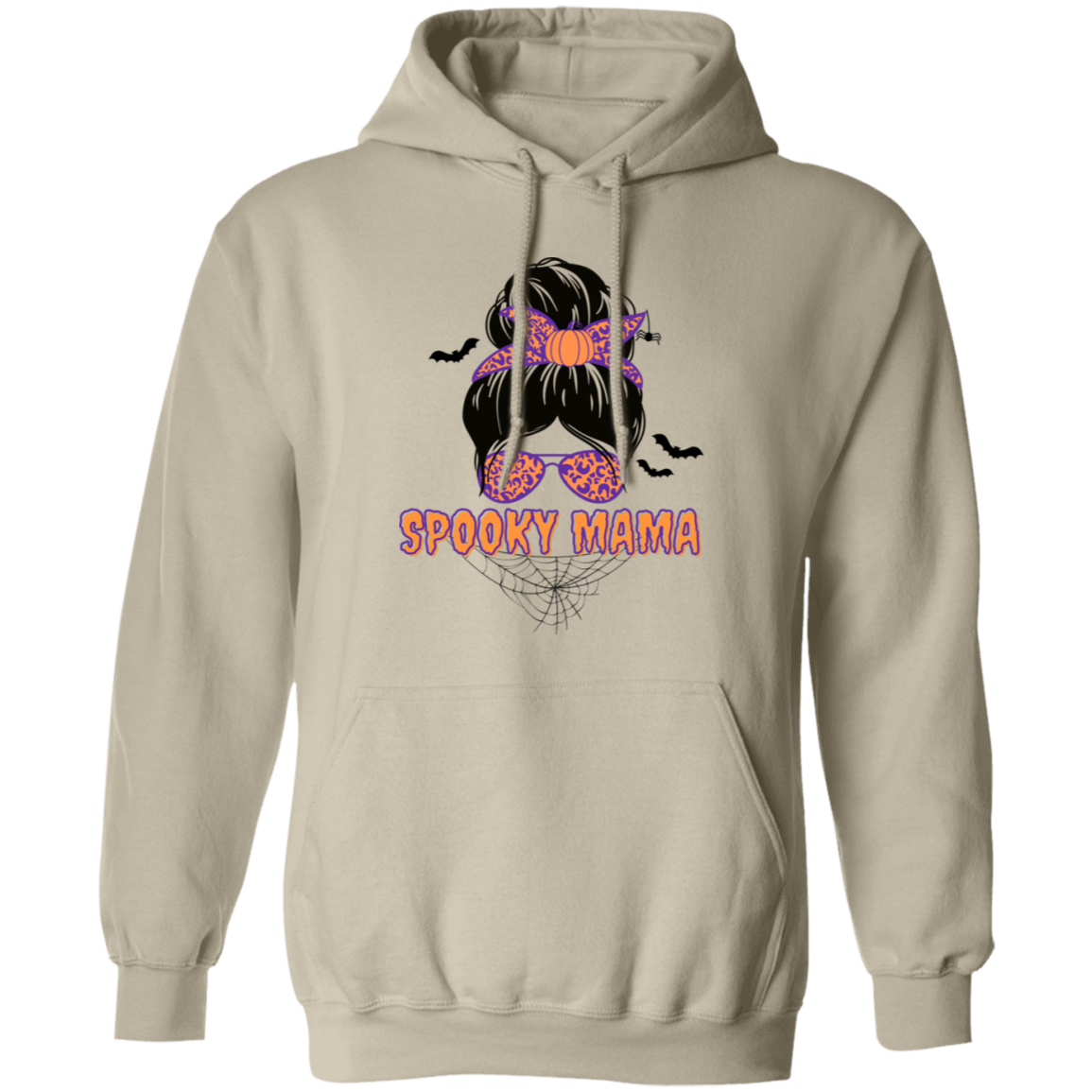 Halloween Spooky Mama Pullover Hoodie