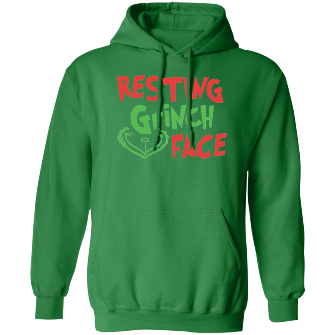 Resting Grinch Face Hoodie