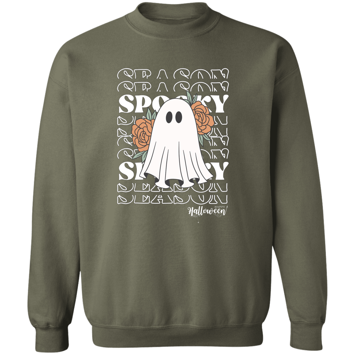 Happy Halloween Ghost Sweatshirt