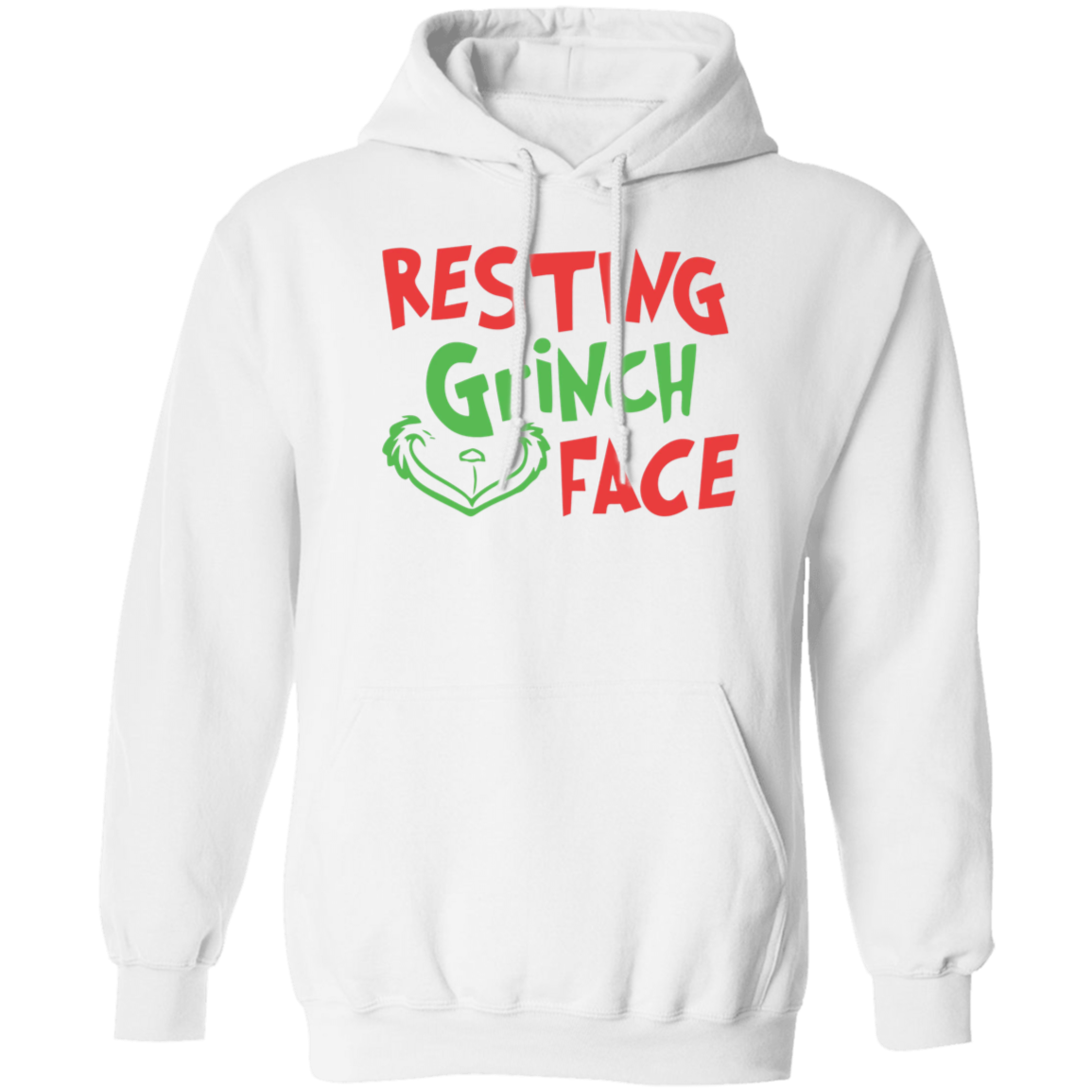 Resting Grinch Face Hoodie