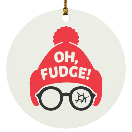 Oh Fudge Ornament